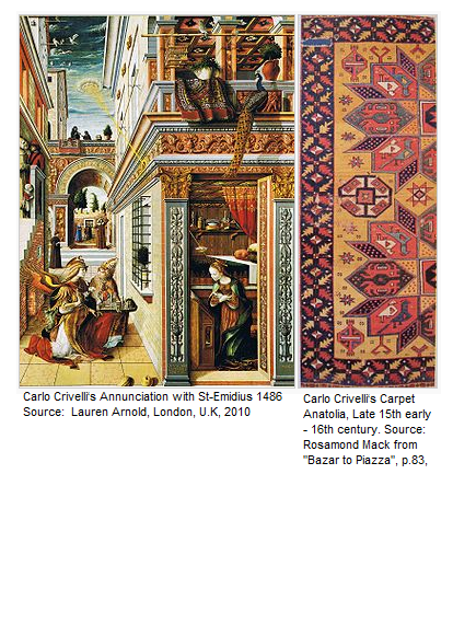 Carlo Crivelli's Carpet Anatolia
